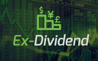Ex dividend 13/07/2020