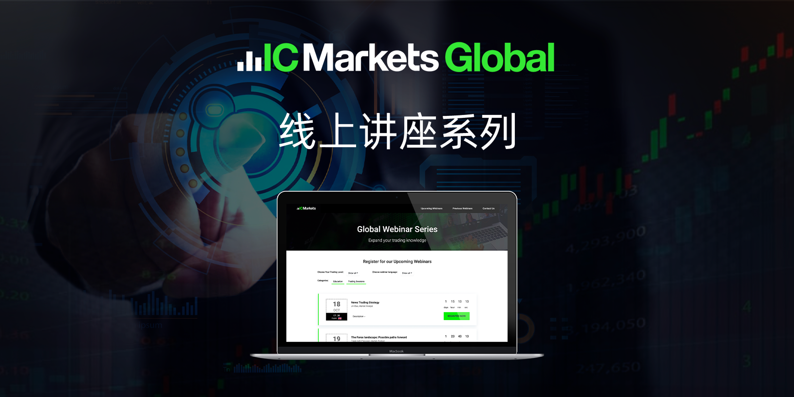 IC Markets Global 05月29日(周三) 线上讲座：实时分析会议